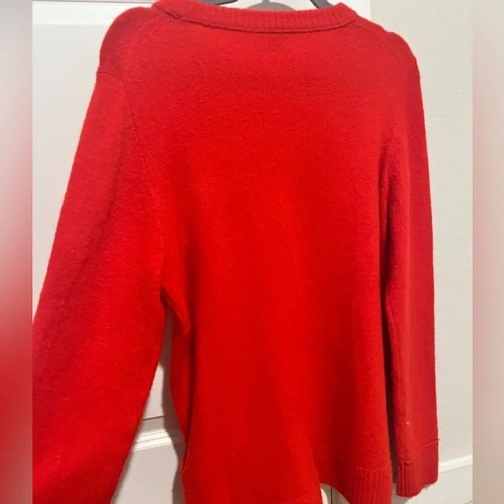 ♥️ J. Crew Red Sweater! - Picture 7 of 8